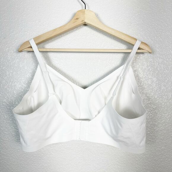 Honeylove Women’s Crossover Wireless Smooth Support Comfort Bra in White Size 3X - Picture 6 of 7